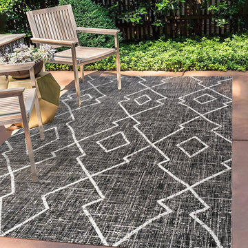 Carwa Tribal Diamond Trellis Indoor/outdoor Area Rug